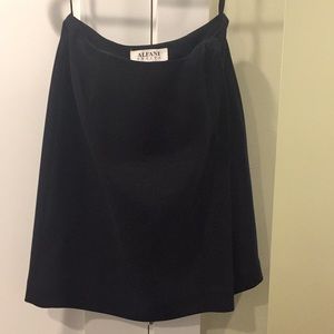 Black petite Alfani skirt